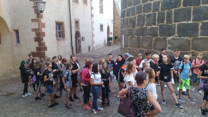 Projekttag auf der Burg Mildenstein