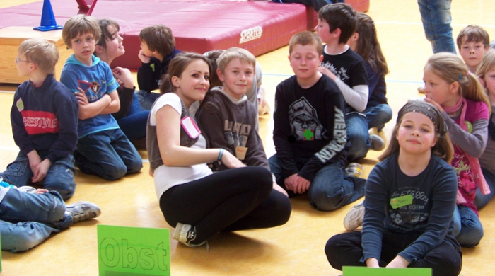 Grundschüler lernen die Mittelschule Naunhof kennen